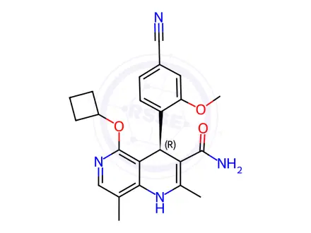 Chemical structure of Finerenone Impurity 379