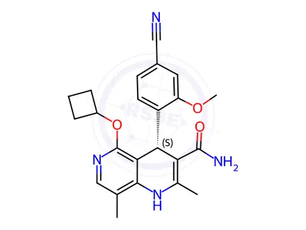 Chemical structure of Finerenone Impurity 378