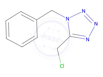 Chemical structure of 1-benzyl-5-(chloromethyl)-1H-tetrazole