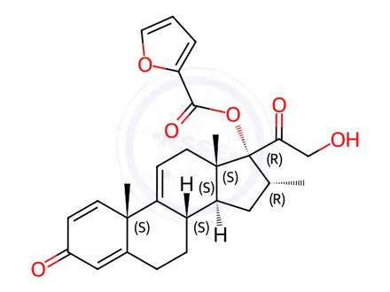 Chemical structure of Mometasone Furoate Impurity 98