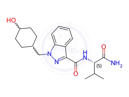 Chemical structure of AB-CHMINACA Impurity 10