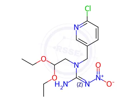 Chemical structure of Imidacloprid Impurity 38
