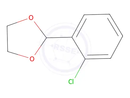 Chemical structure of 2-(2-Chlorophenyl)-1,3-dioxolane