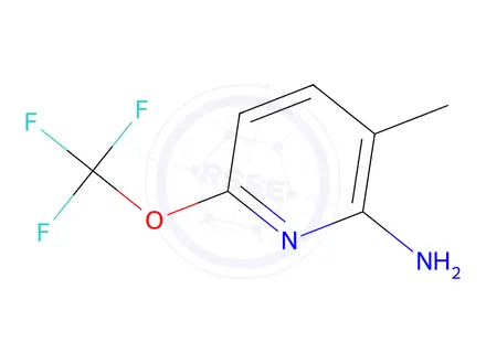 Chemical structure of 3-Methyl-6-(trifluoromethoxy)pyridin-2-amine