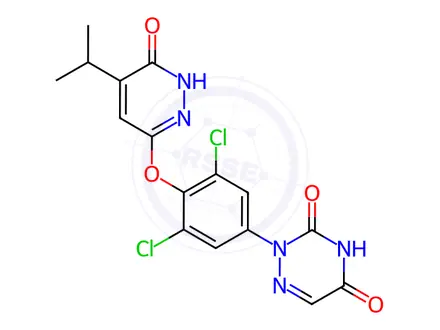 Chemical structure of Resmetirom Impurity 162