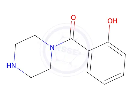 Chemical structure of (2-Hydroxyphenyl)(piperazin-1-yl)methanone