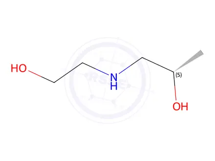 Chemical structure of (S)-1-((2-hydroxyethyl)amino)propan-2-ol