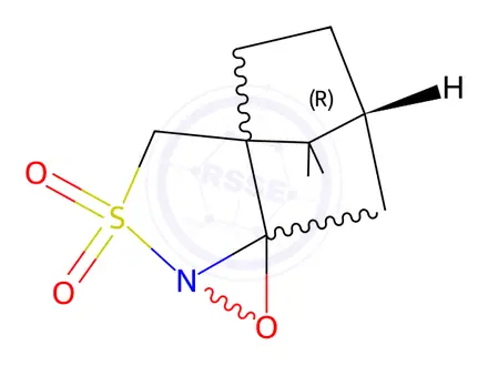 Chemical structure of (1S)-(+)-(10-Camphorsulfonyl)oxaziridine