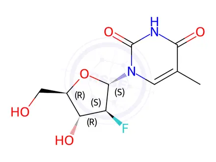 Chemical structure of Clevudine Impurity 7