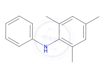 Chemical structure of PHENYL-(2,4,6-TRIMETHYL-PHENYL)-AMINE