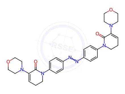 Chemical structure of Apixaban Impurity 444