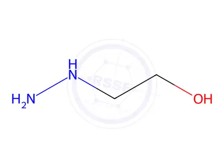 Chemical structure of 2-Hydroxyethylhydrazine