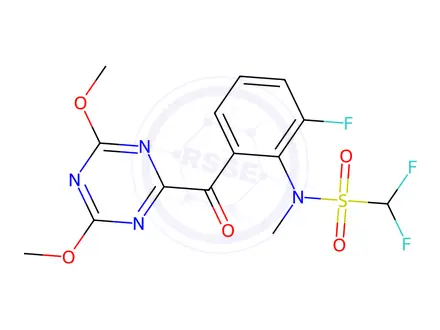 Chemical structure of Triafamone