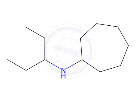 Chemical structure of n-(Pentan-3-yl)cycloheptanamine