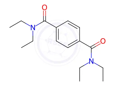 Chemical structure of NNN'N'-Tetraethylterephthalamide