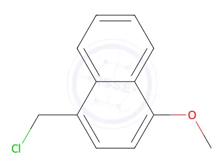 Chemical structure of 1-(Chloromethyl)-4-methoxynaphthalene