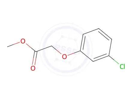 Chemical structure of Methyl 2-(3-chlorophenoxy)acetate