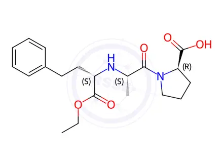 Chemical structure of Enalapril Maleate Impurity 23