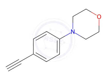 Chemical structure of 4-(4-Ethynylphenyl)morpholine