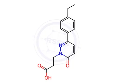 Chemical structure of 3-(3-(4-Ethylphenyl)-6-oxopyridazin-1(6H)-yl)propanoic acid