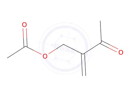 Chemical structure of 3-Buten-2-one, 3-[(acetyloxy)methyl]-(9CI)