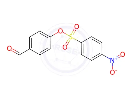 Chemical structure of 4-Formylphenyl 4-nitrobenzenesulfonate