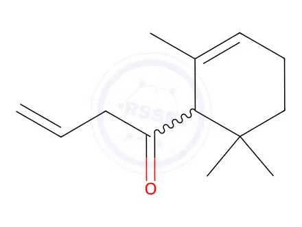 Chemical structure of α-Damascone