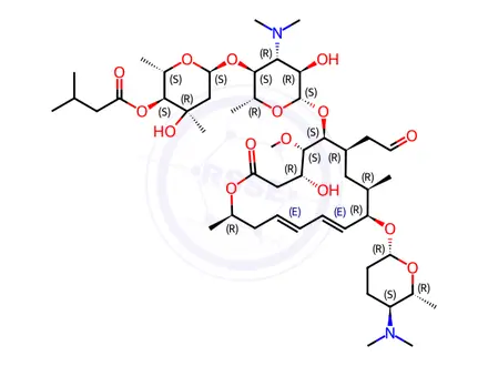 Chemical structure of Spiramycin Impurity 12