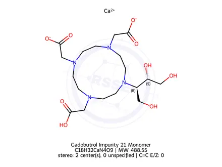 Chemical structure of Calcobutrol