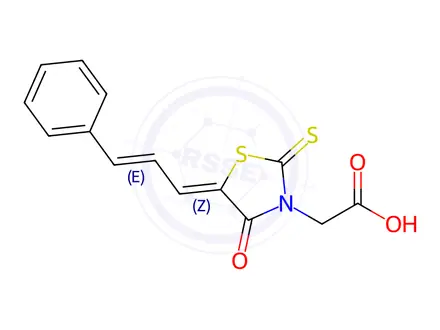 Chemical structure of Epalrestat Impurity 104
