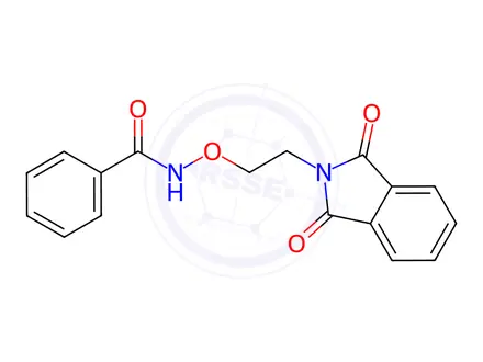 Chemical structure of N-(2-(1,3-Dioxoisoindolin-2-yl)ethoxy)benzamide
