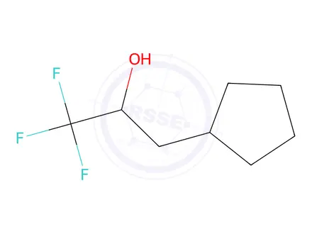 Chemical structure of 3-Cyclopentyl-1,1,1-trifluoropropan-2-ol