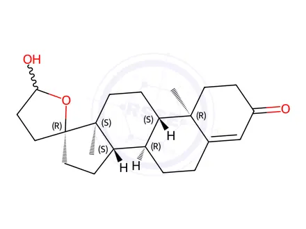 Chemical structure of Canrenone Impurity 4
