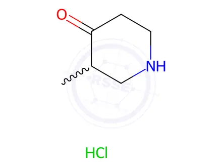 Chemical structure of 3-Methylpiperidin-4-one Hydrochloride