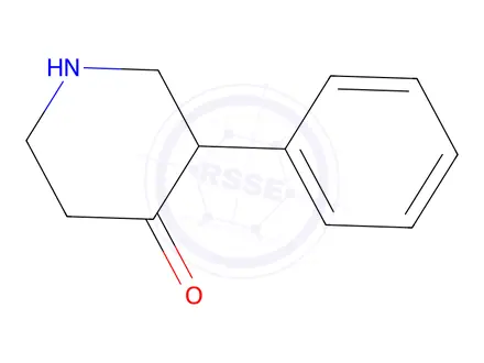 Chemical structure of 3-Phenylpiperidin-4-one