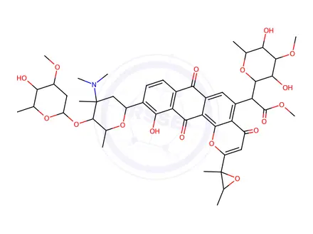 Chemical structure of altromycin F