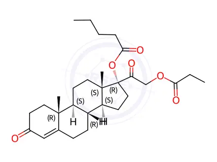 Chemical structure of Clascoterone Impurity 32