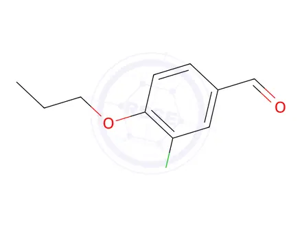 Chemical structure of 3-Chloro-4-propoxybenzaldehyde