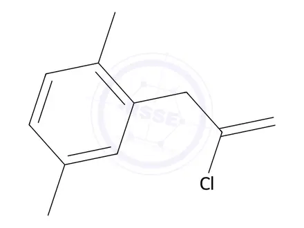 Chemical structure of 2-(2-Chloroallyl)-1,4-dimethylbenzene