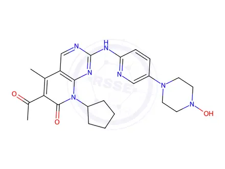 Chemical structure of N-Hydroxy Palbociclib