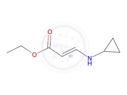 Chemical structure of Ethyl 3-(Cyclopropylamino)Acrylate