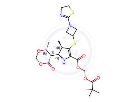 Chemical structure of Tebipenem Impurity 5 (P6)