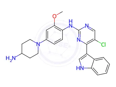Chemical structure of Crizotinib Impurity 212