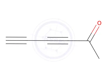 Chemical structure of 3,5-Hexadiyn-2-one
