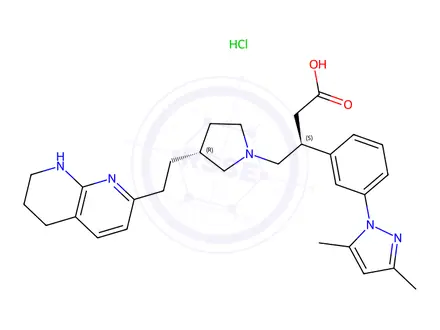 Chemical structure of Integrin Antagonist 1 (hydrochloride)