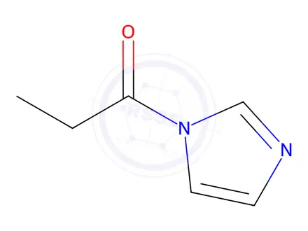 Chemical structure of 1-(1H-imidazol-1-yl)propan-1-one