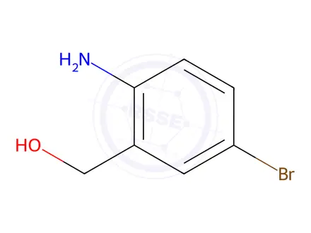 Chemical structure of (2-amino-5-bromophenyl)methanol