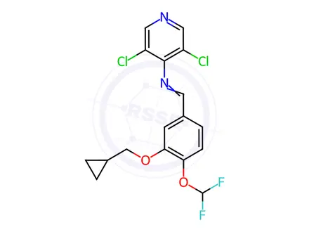 Chemical structure of Roflumilast Impurity 87