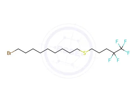 Chemical structure of Fulvestrant Side Chain Impurity
