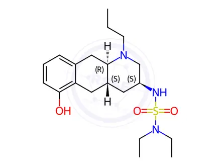 Chemical structure of Quinagolide